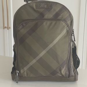 Burberry backpack, 14 x 7, very cool, a bit worn